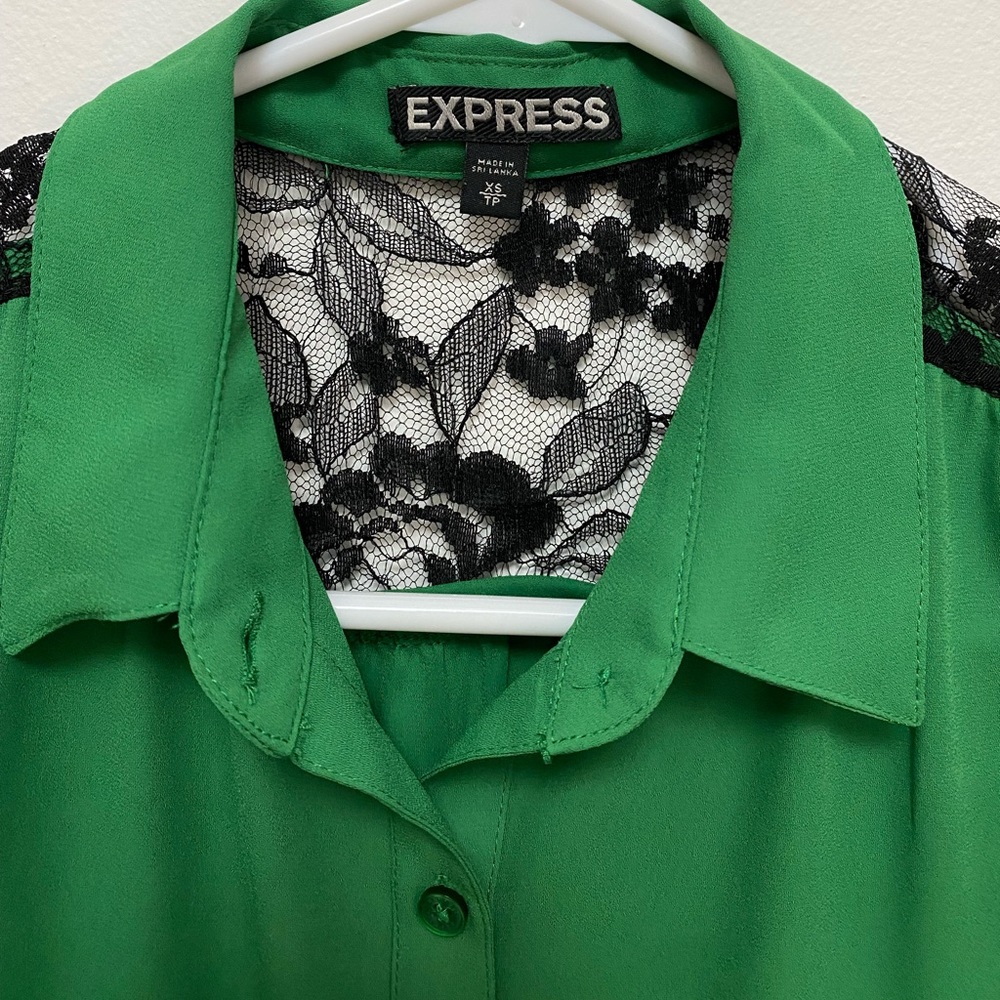 Express sleeveless blouse